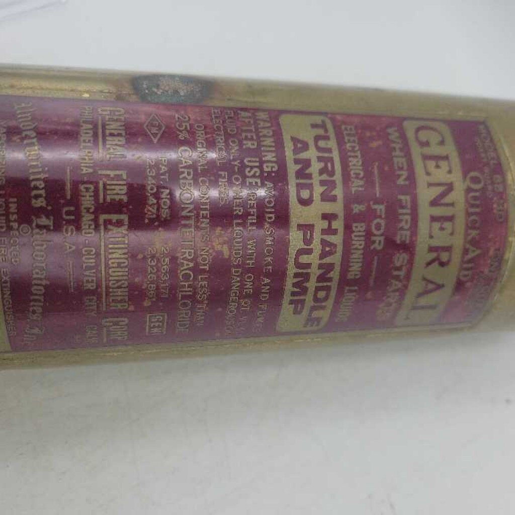Vintage Fire Extinquisher (YVO) (408)