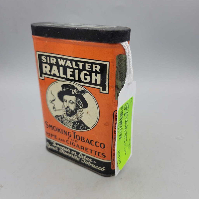 Vintage Sir Walter Raleigh Tobacco Tin