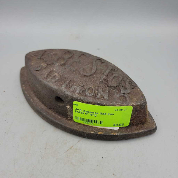 Asbestos Sad Iron (JAS) Asbestos Sad Iron (JAS)