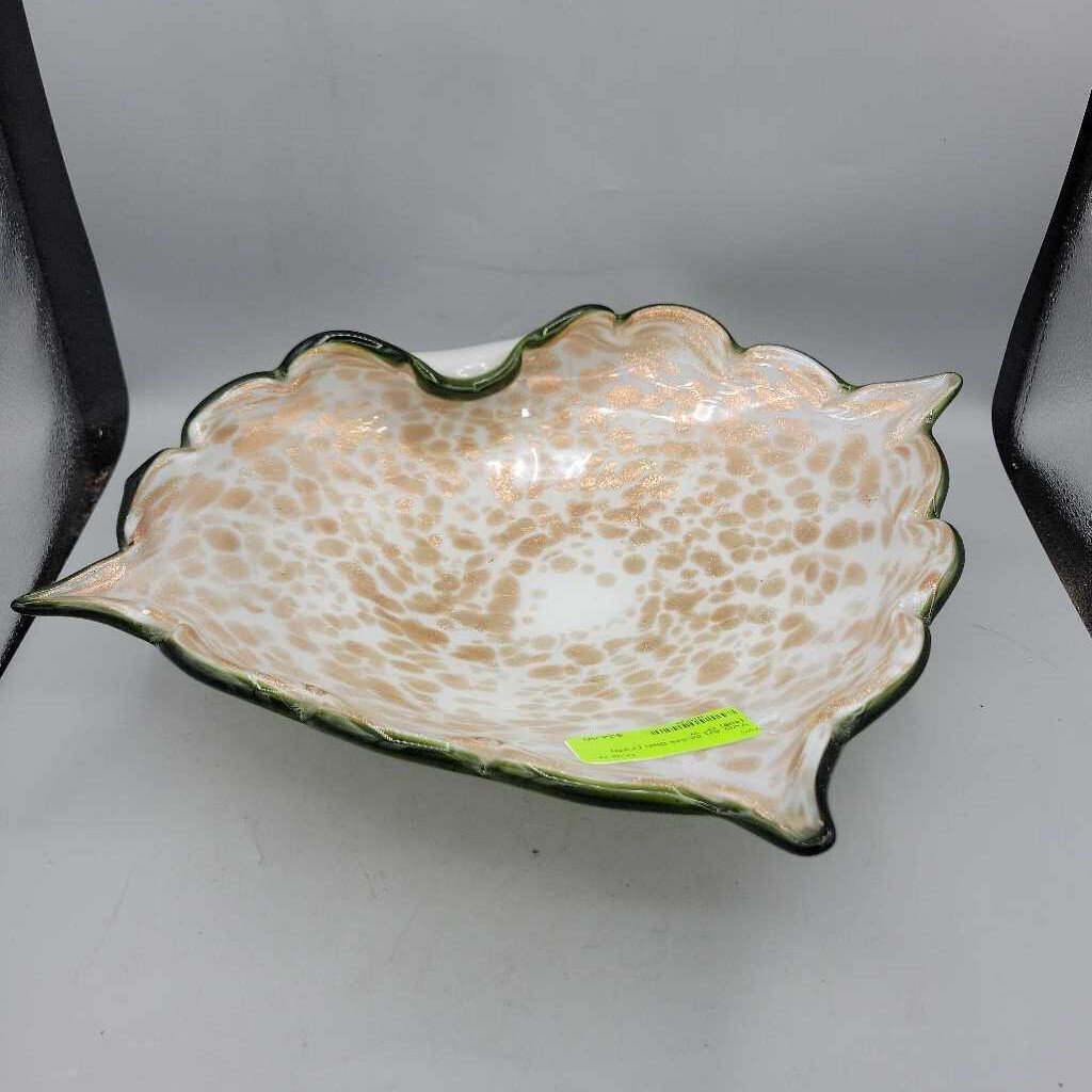 Art GLass Dish (YVO) (408)