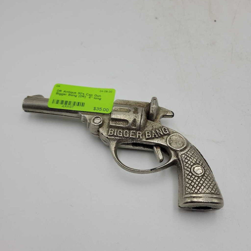 Antique 30's Cap Gun Bigger Bang (DR)