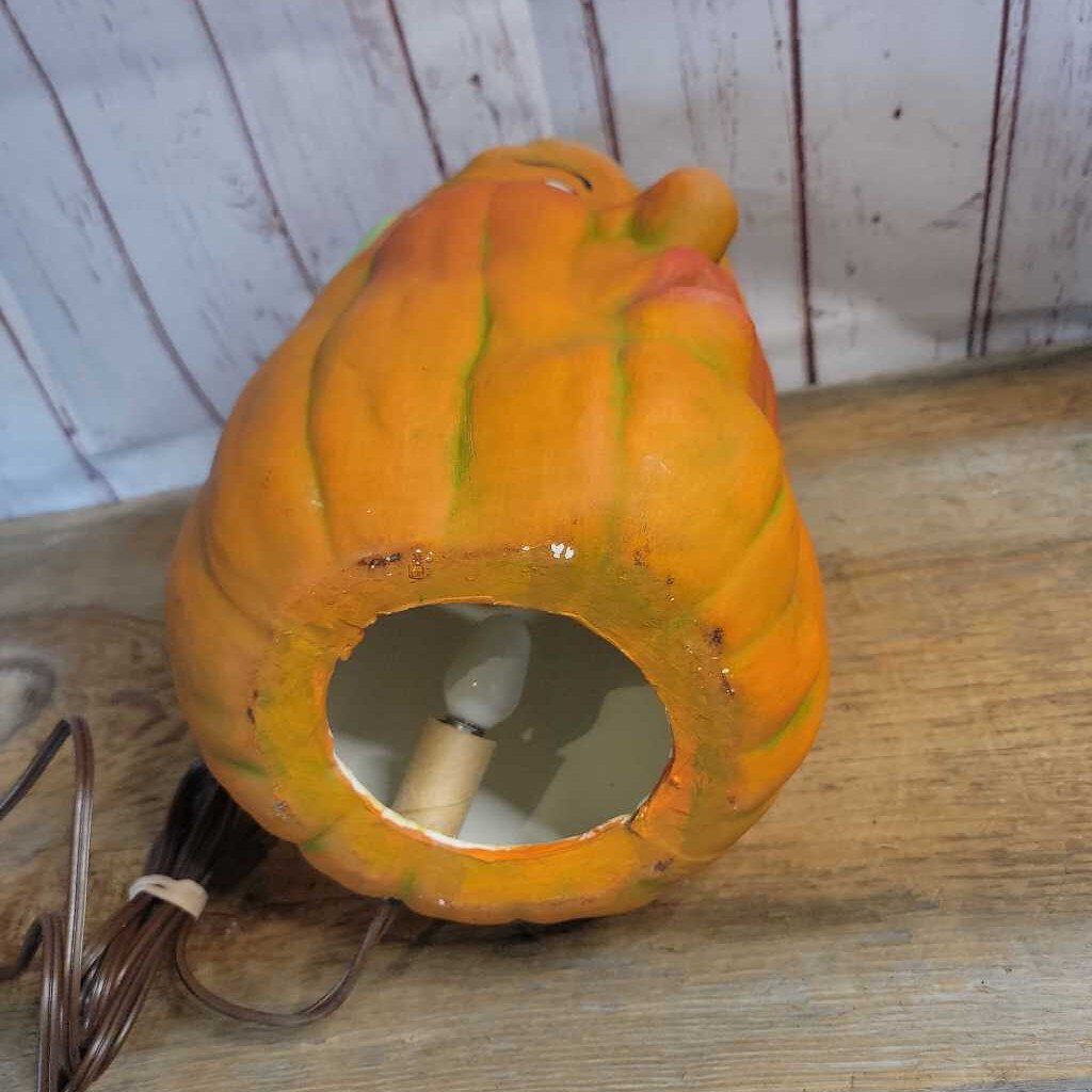 Lit Jack-O-Lantern Halloween Decor (CM0486)