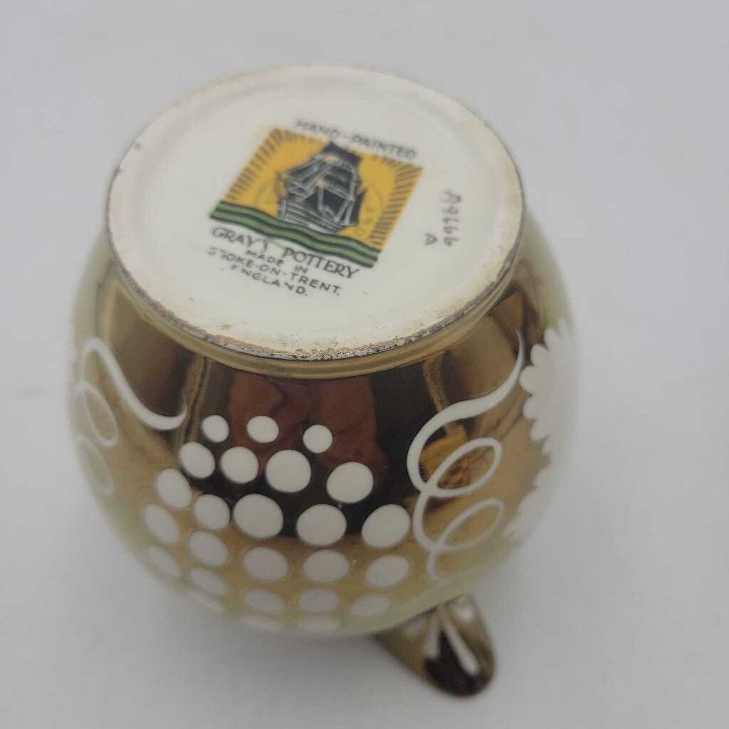 Lusterware Jug with Grape Pattern #718 (MCC)