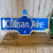 Vintage Culnan Ave Sign From Oakville (JAS)