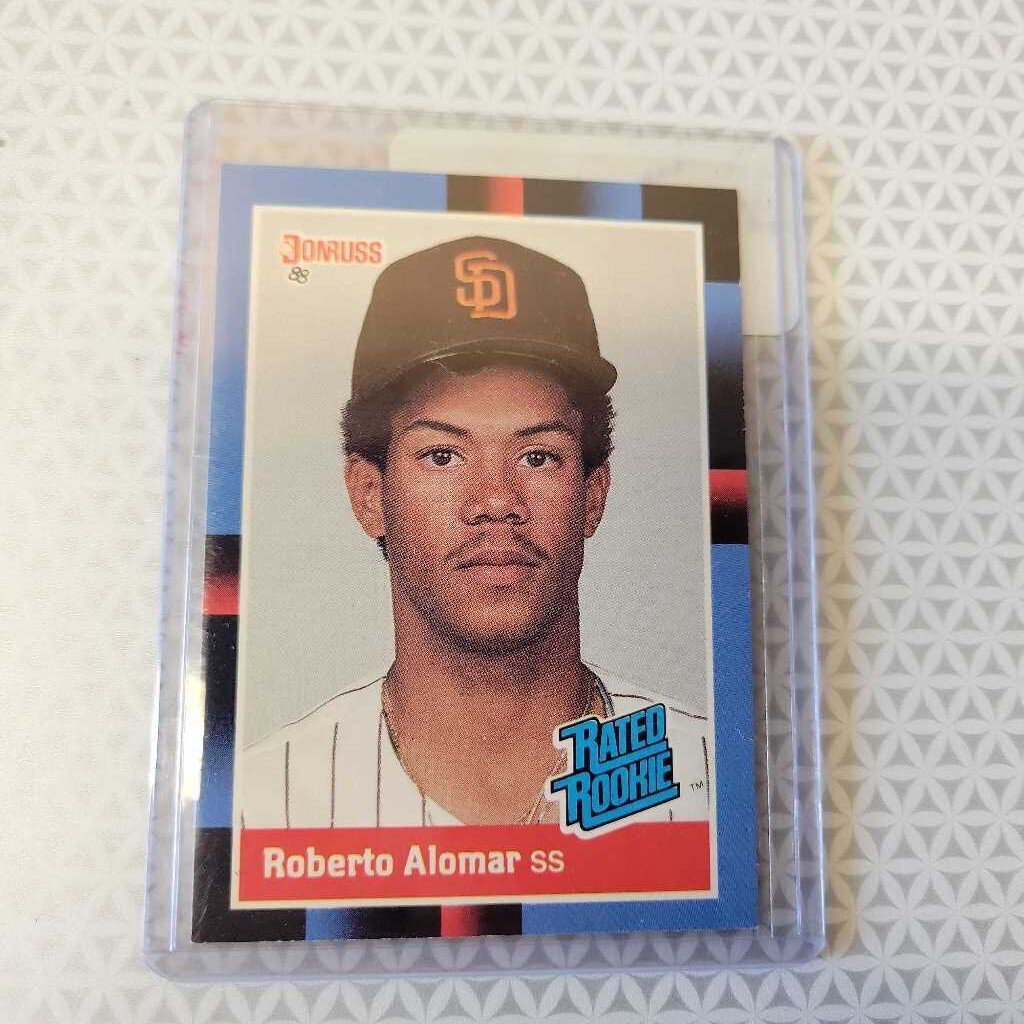 Roberto Alomar Donruss # 34 Rookie (JAS)