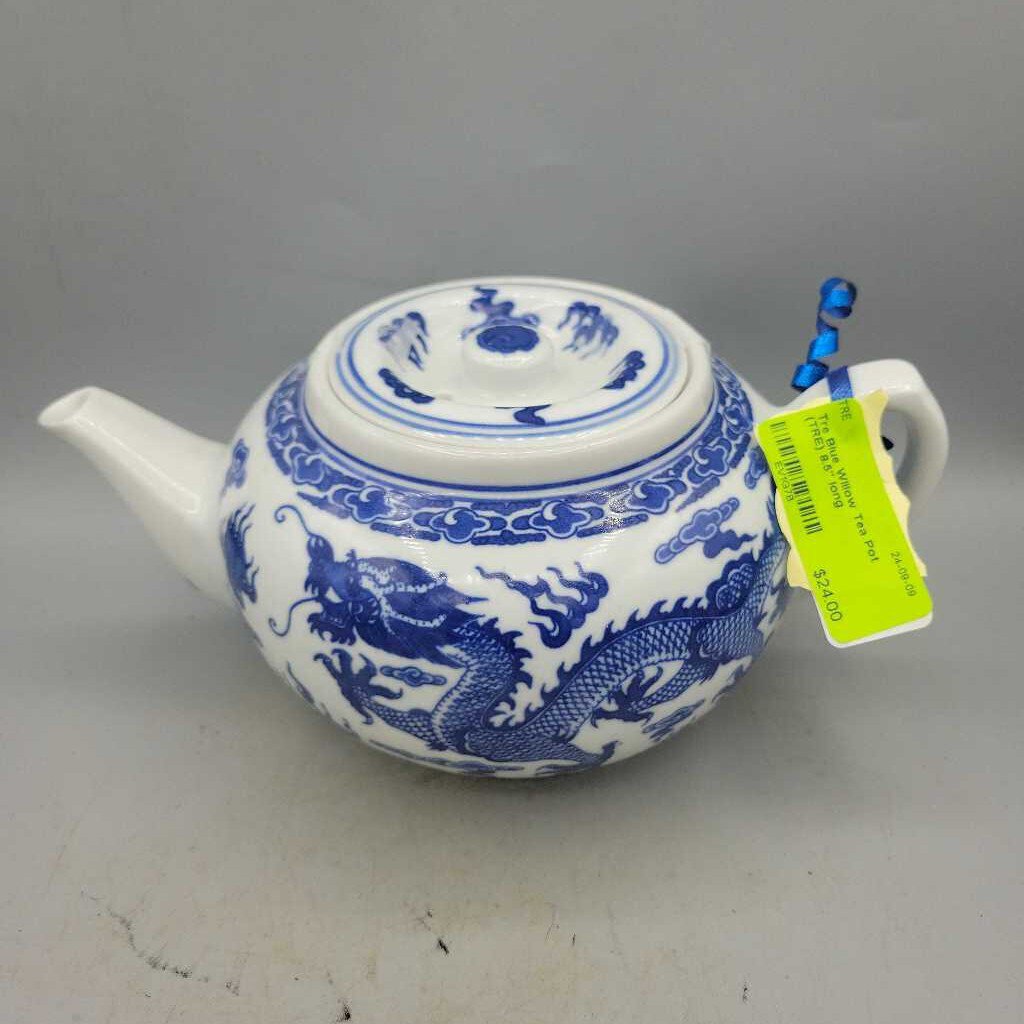 Blue Willow Tea Pot (TRE)