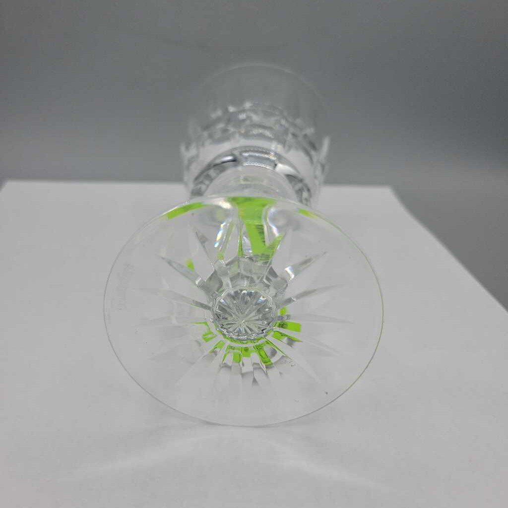 Waterford Crystal Wine Glass Signed (DEB)