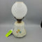 Antique Milk Glass Miniature Oil Lamp (DEB)