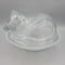 Indiana Glass Cat on a Basket / nest candy dish (DS) 3225