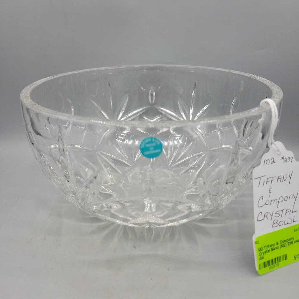 Tiffany & Company Crystal Bowl (M2) 239