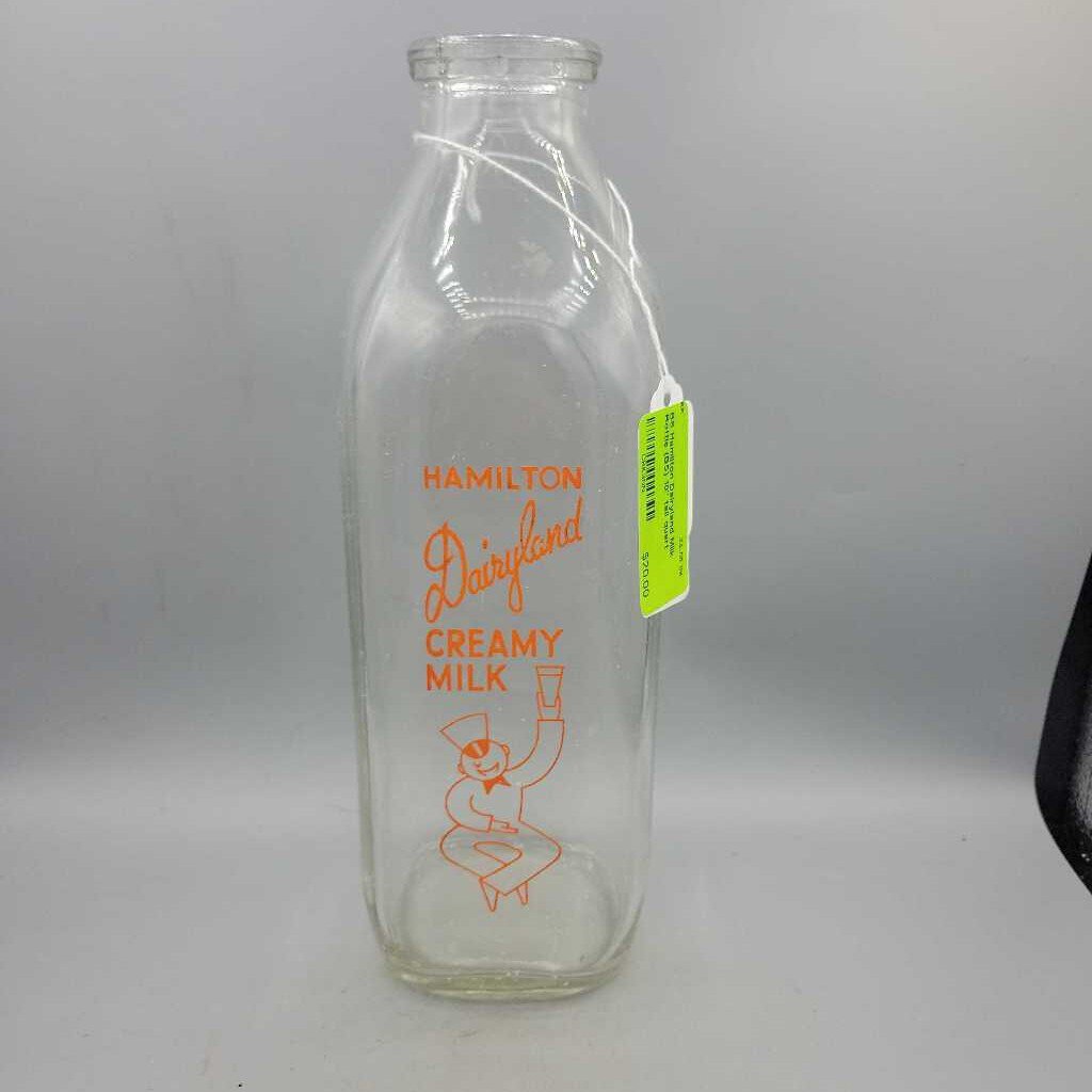 Hamilton Dairyland Milk Bottle (BS)