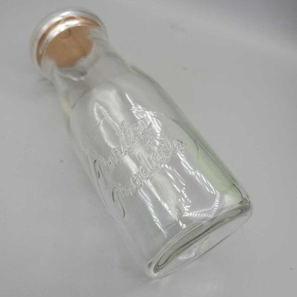 Purity Half Pint Milk Bottle with top (JAS)