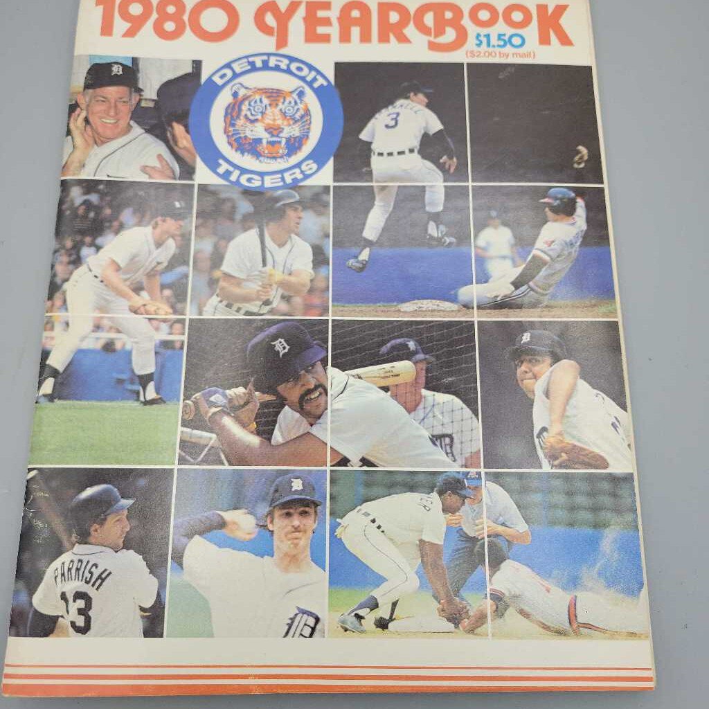 1980 Detroit Tiger Yearbook (JAS)