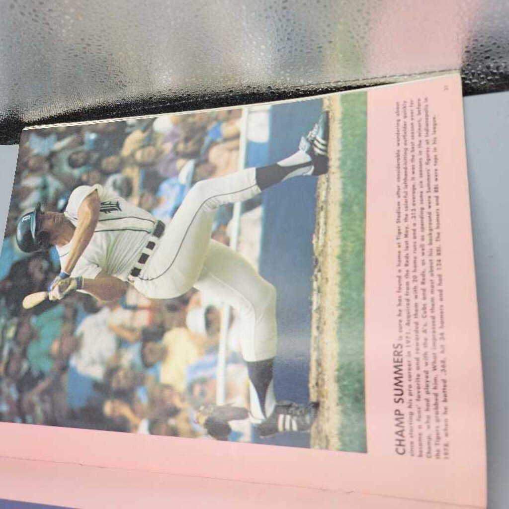 1980 Detroit Tiger Yearbook (JAS)