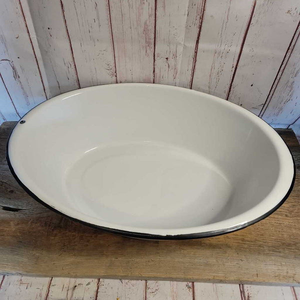 Enamel ware wash tub (JAS)