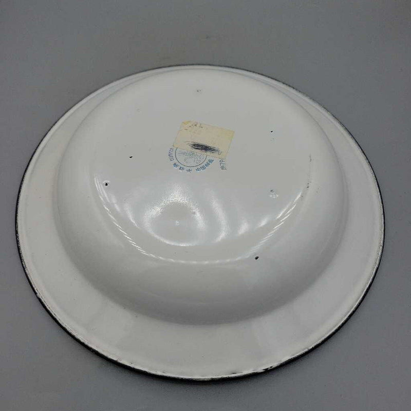 Enamel ware plate Tulips (JAS)