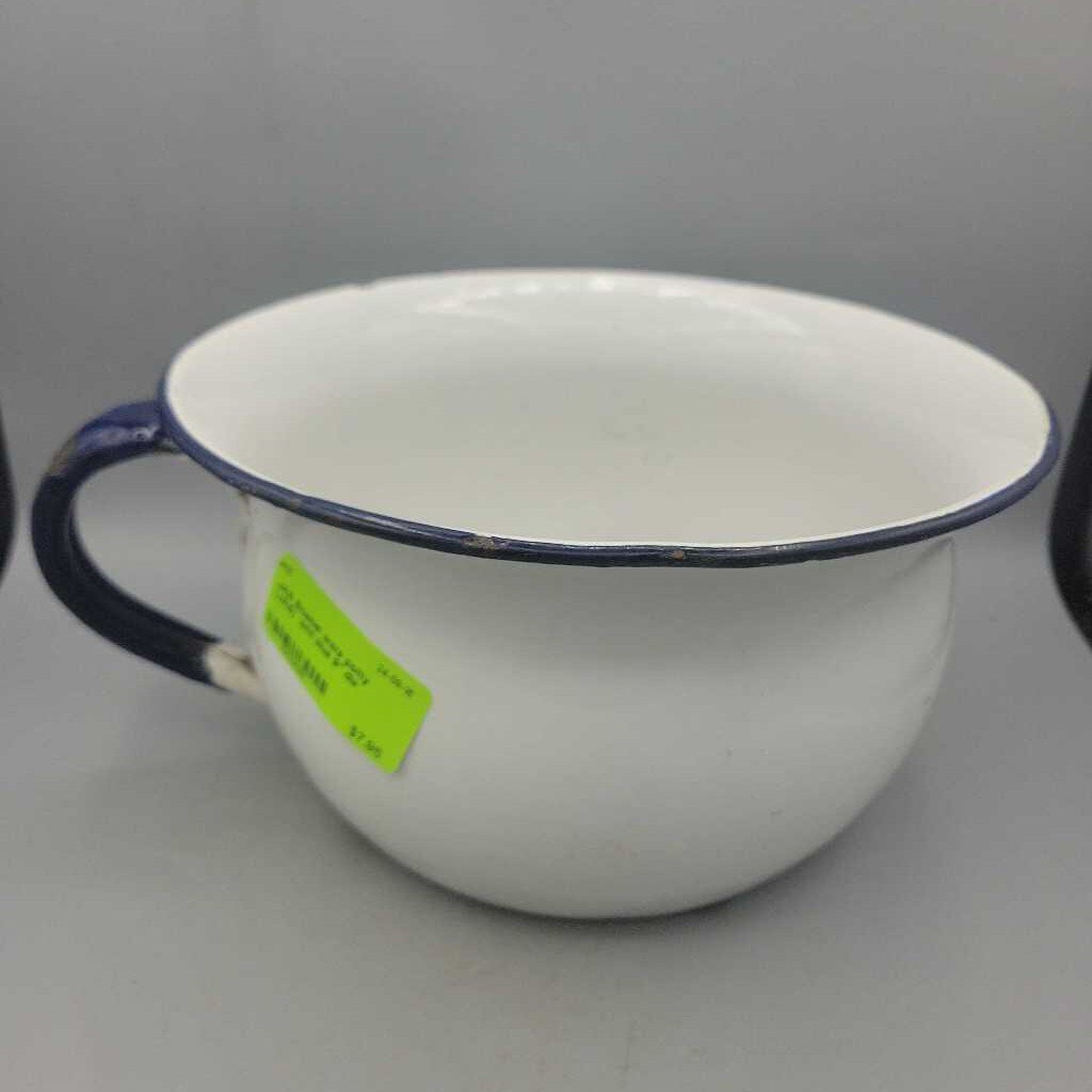 Enamel ware potty (JAS)