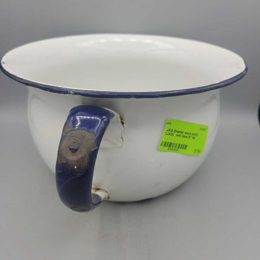 Enamel ware potty (JAS)