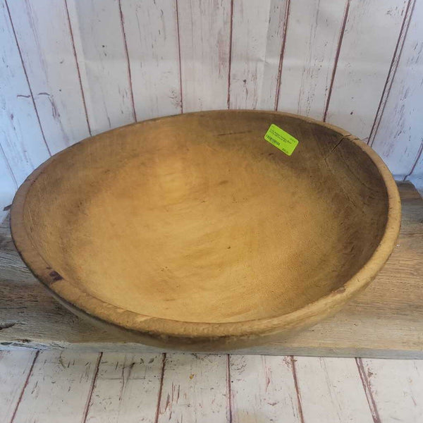 Antique Wooden Bowl (YVO) 409