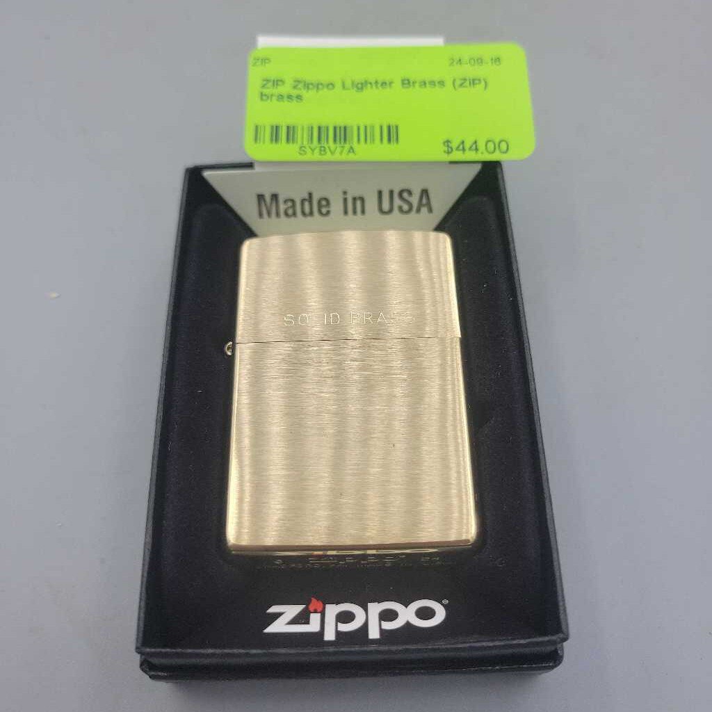 Zippo Lighter Brass (ZIP)