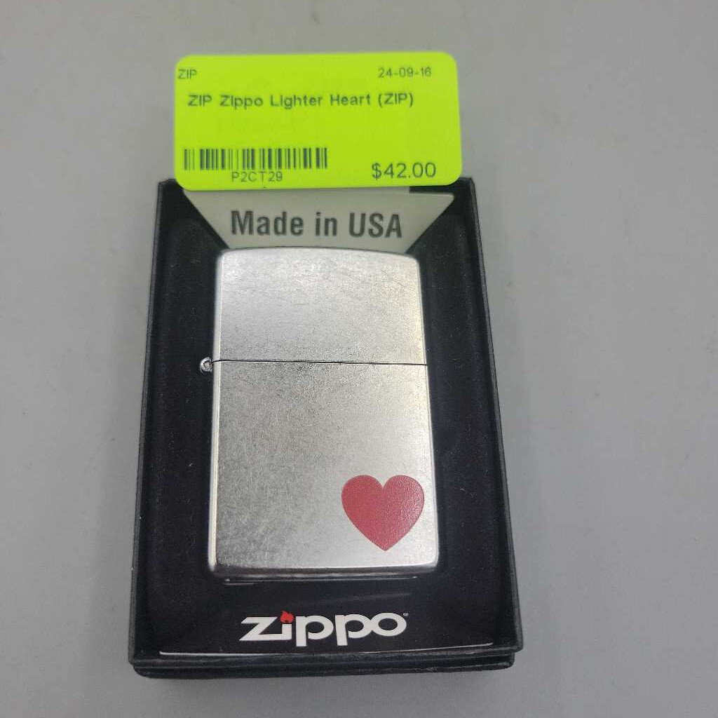 Zippo Lighter Heart (ZIP)