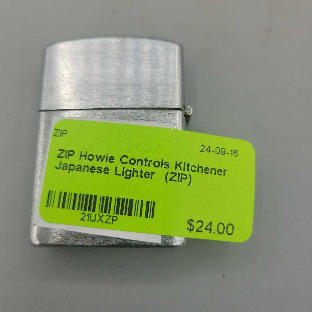 Howie Controls Kitchener Japanese Lighter (ZIP)