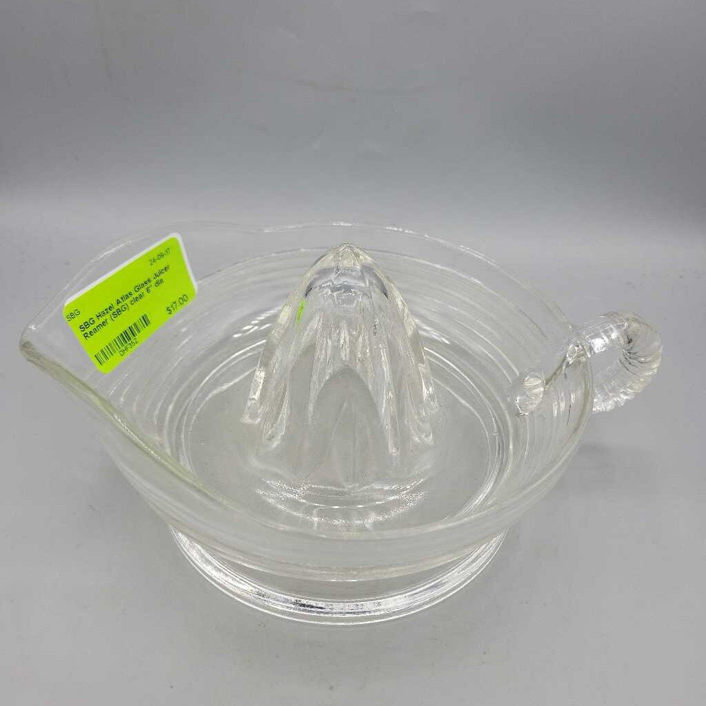 Hazel Atlas Glass Juicer Reamer (SBG)