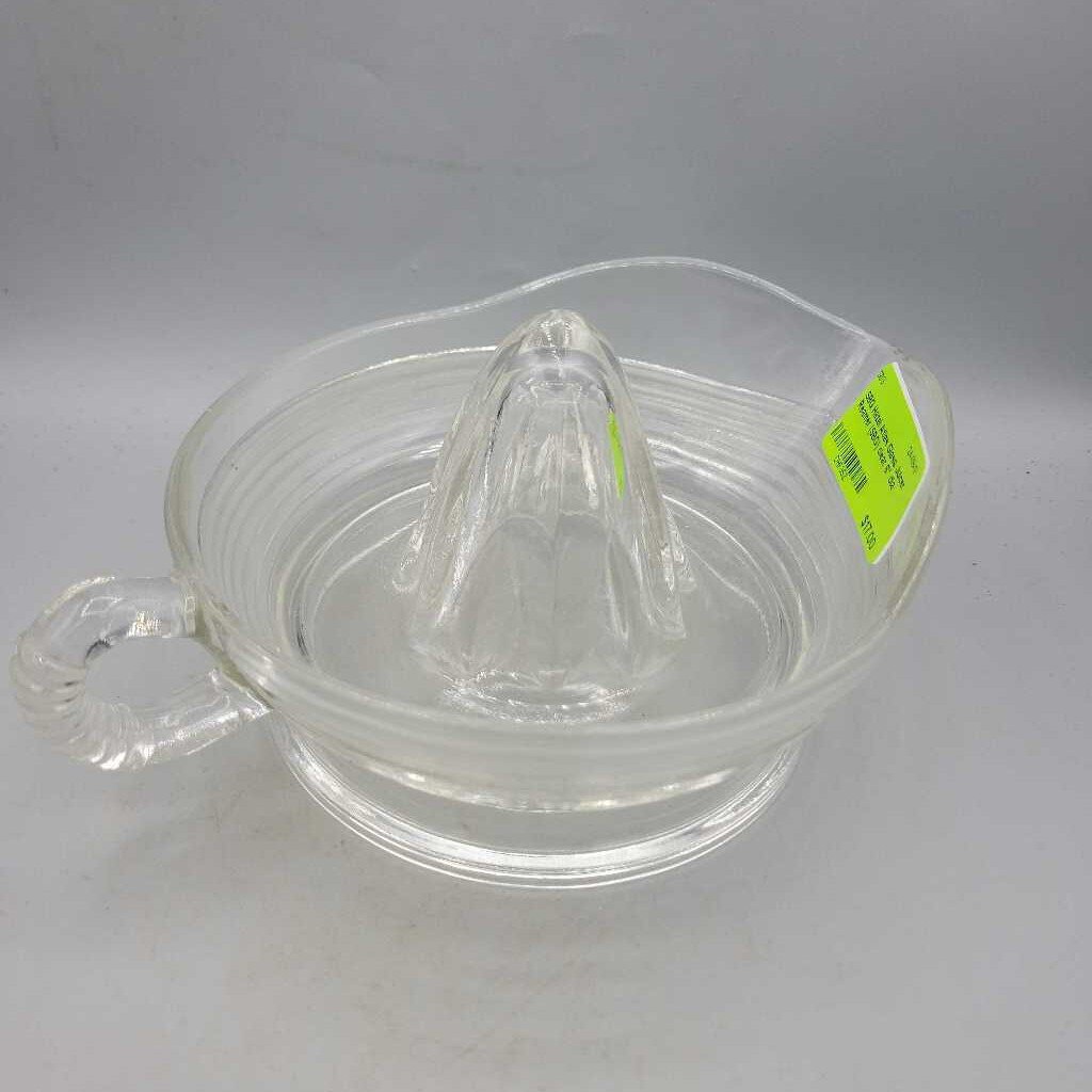 Hazel Atlas Glass Juicer Reamer (SBG)