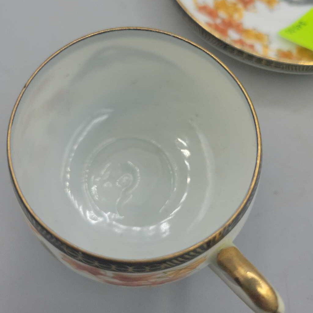 Lithopane Cup and saucer (LIND) L767