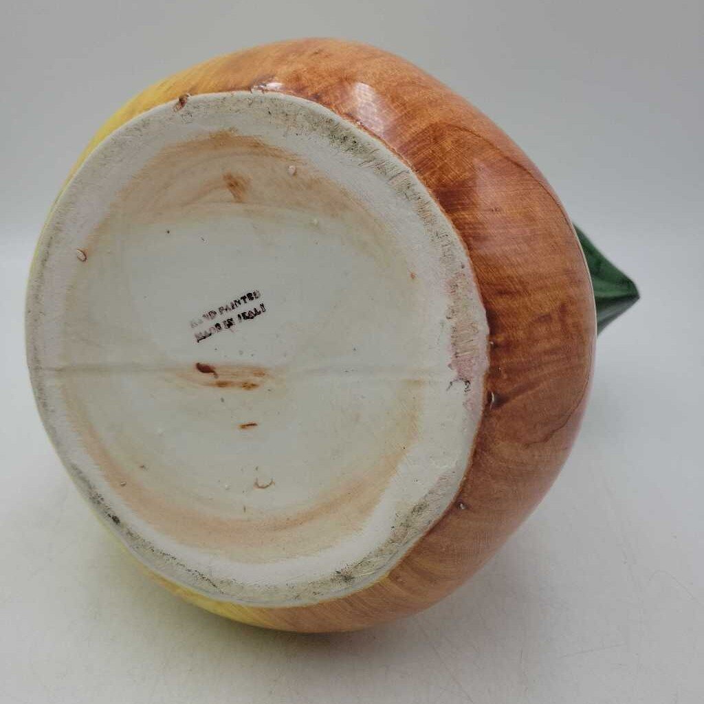 Pear Pitcher Made in Italy 10"H (BG) #84
