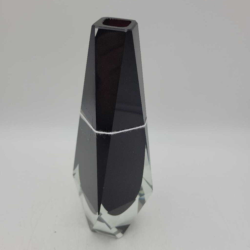 Art Glass Vase Amethyst (BG) #218