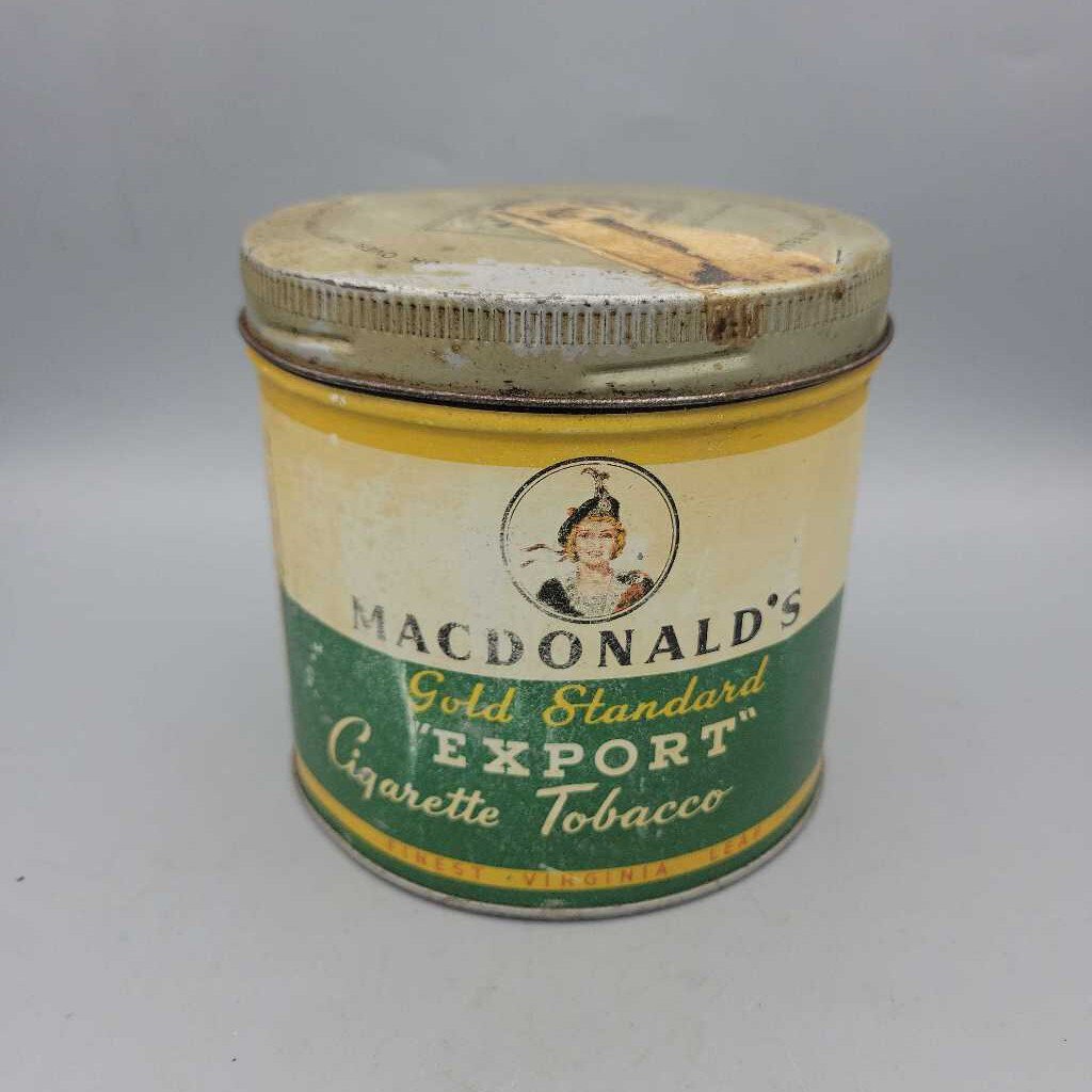 Macdonald's Tobacco Tin (JAS) Macdonald's Tobacco Tin (JAS)