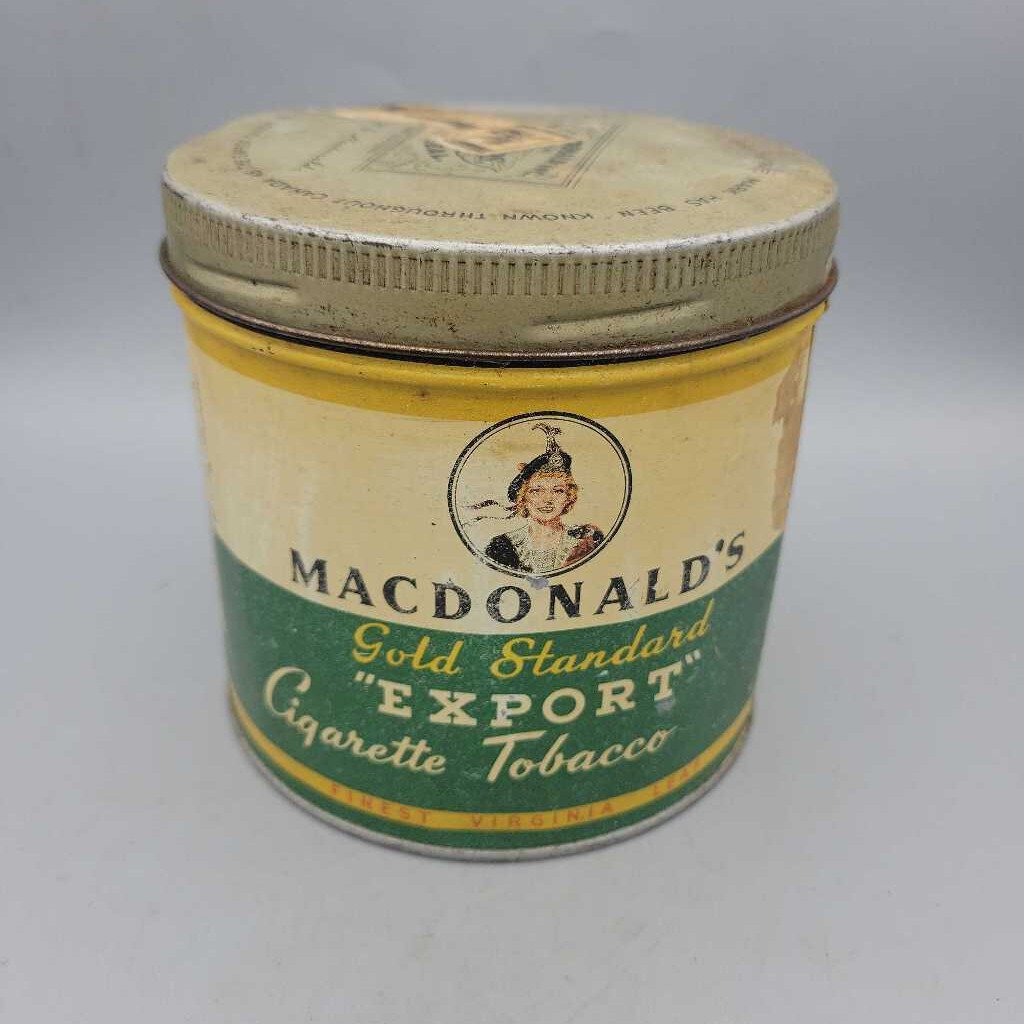 Macdonald's Tobacco Tin (JAS)