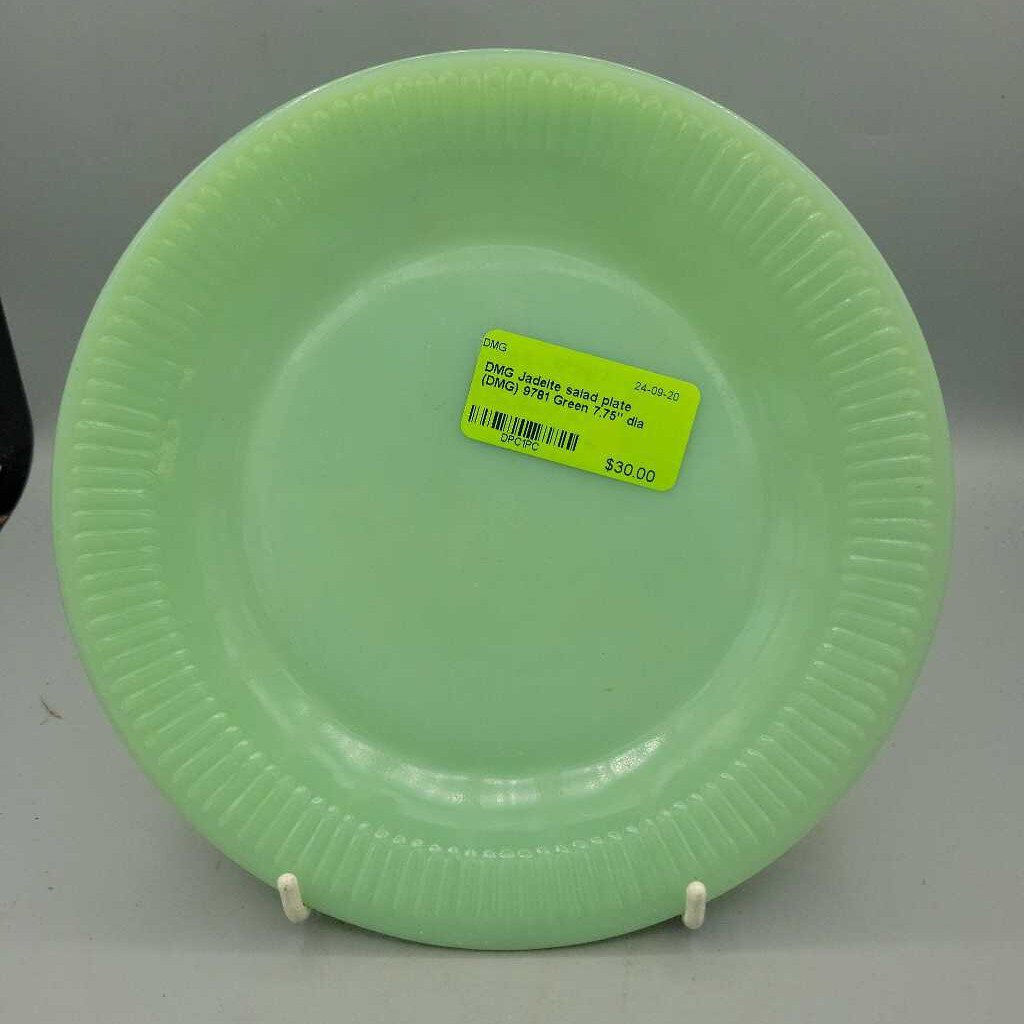 Jadeite salad plate (DMG) 9781