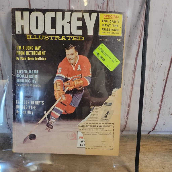 Hockey Illustrated Mag Jan 1964 (JAS)