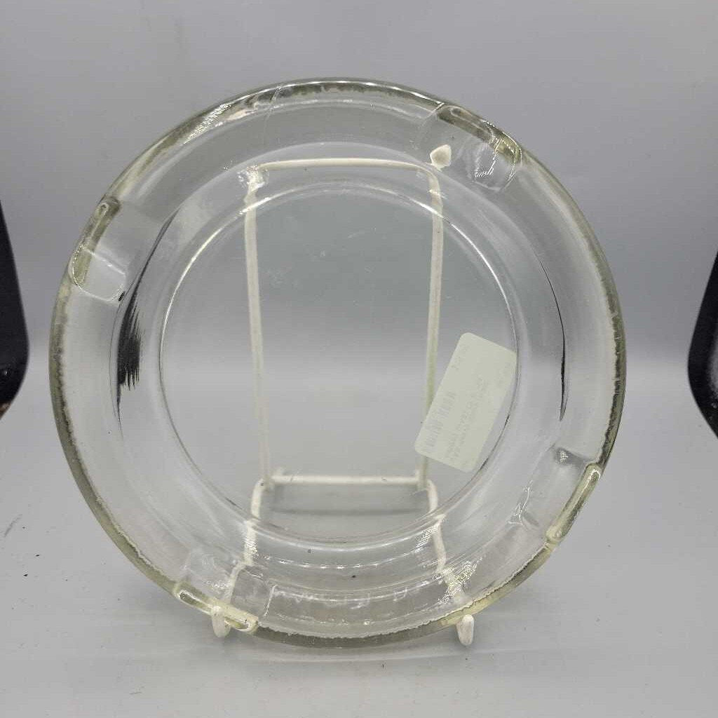 Heavy Glass round ashtray (JAS)