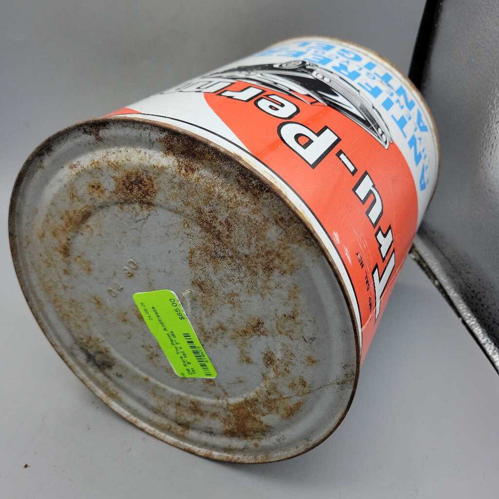 Rare Tru-Perm Antifreeze Tin