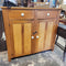 Antique Pine Cupboard (YVO) (409)