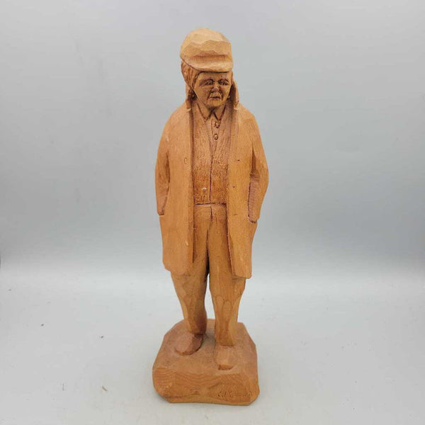 Folk Art Carved Man (JAS)