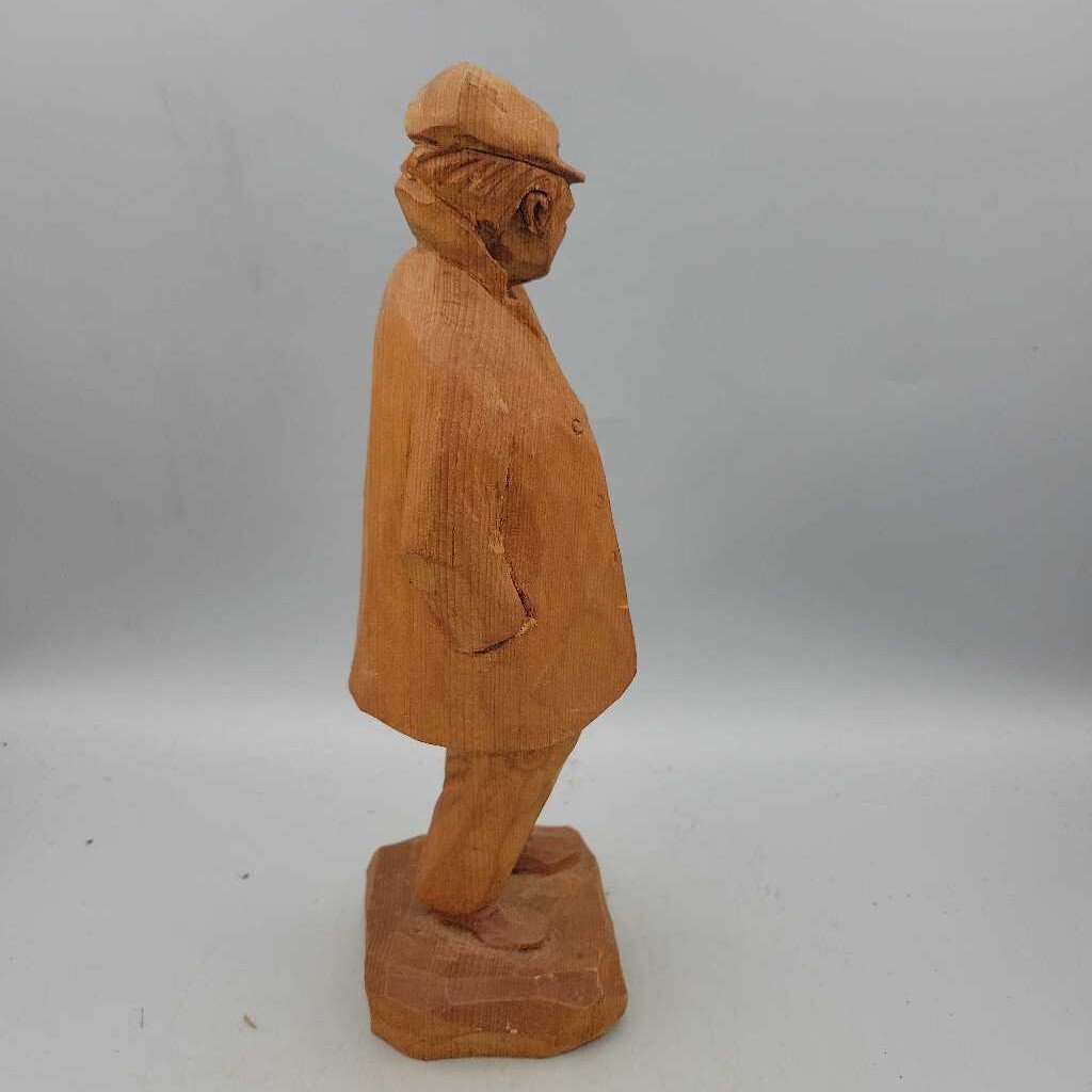 Folk Art Carved Man (JAS)