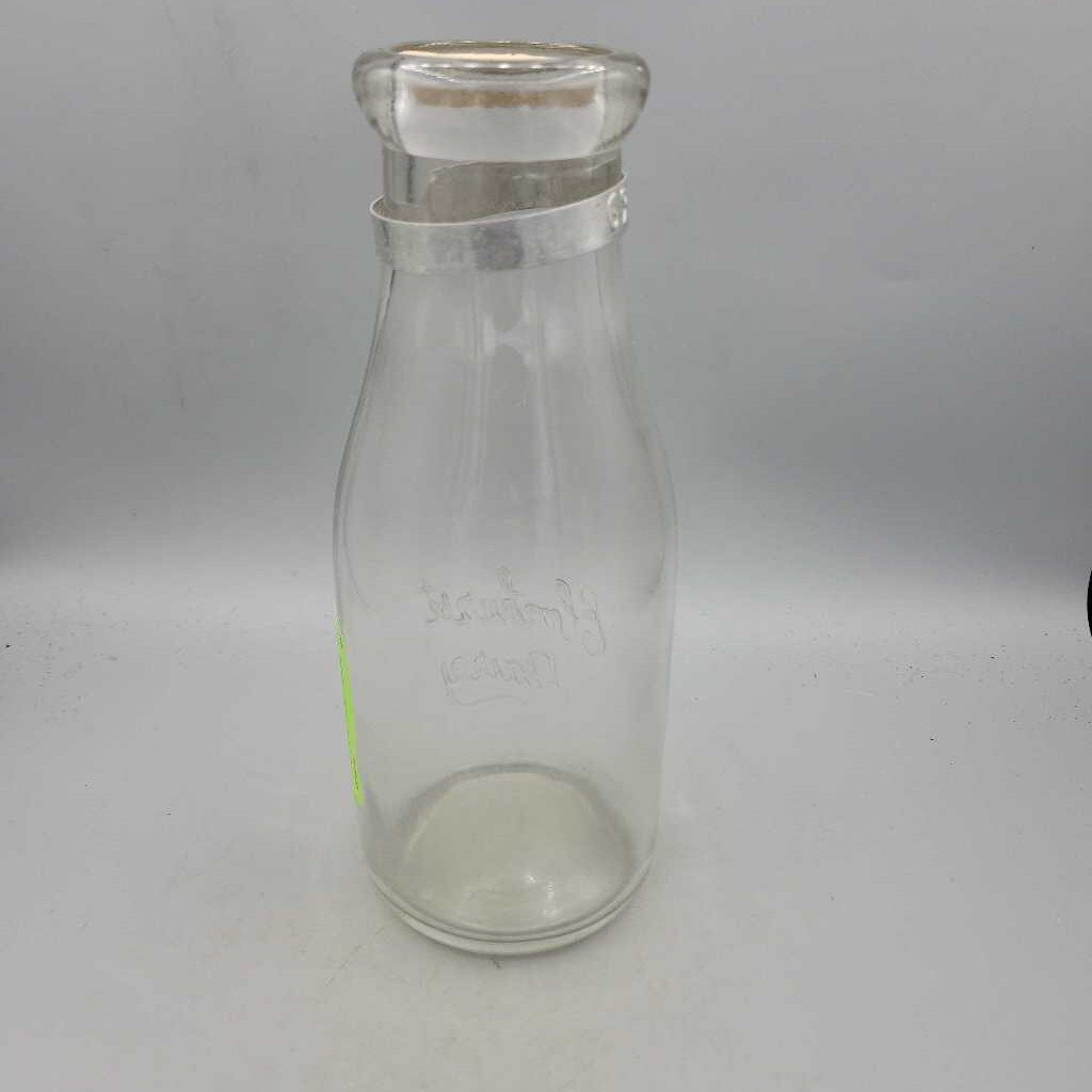 Elmhurst Dairy Quart Milk Bottle (JAS)