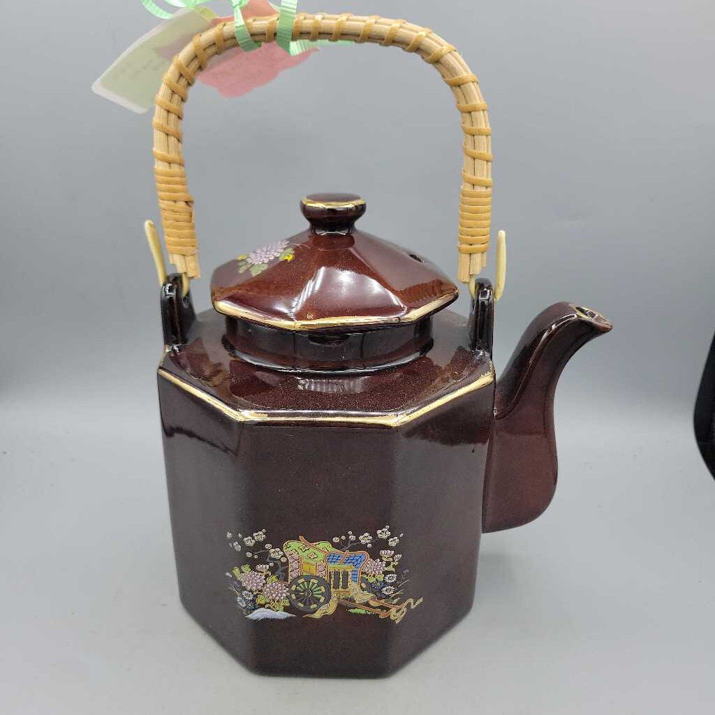 Oriental Design Tea Pot Japan (TRE)