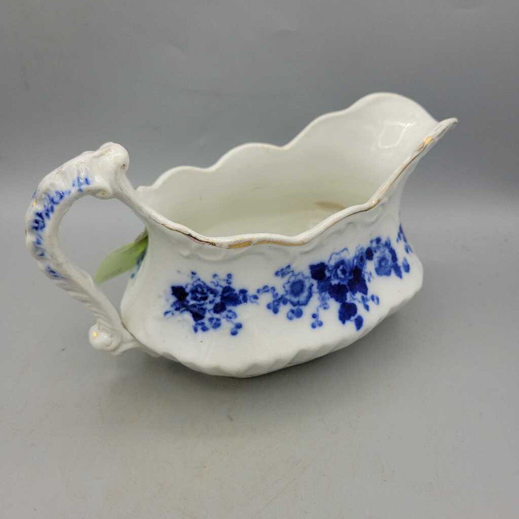 Flow Blue Gravy Boat Japan (Tre)