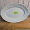 Medium Ironstone White Platter England (KAR)