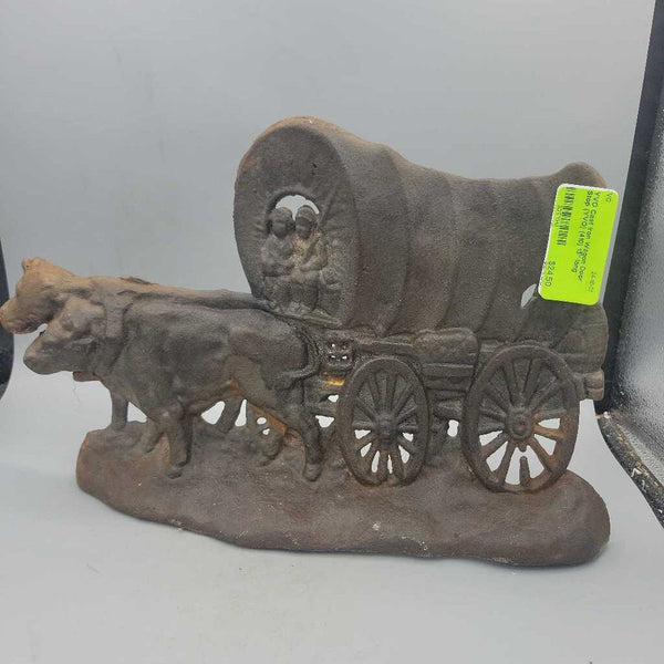 Cast Iron Wagon Door Stop (YVO) (410)