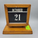 Vintage Desk Calendar (YVO) 410)