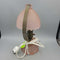 Vintage Glass Boudier Lamp Satin Glass (YVO) (410)