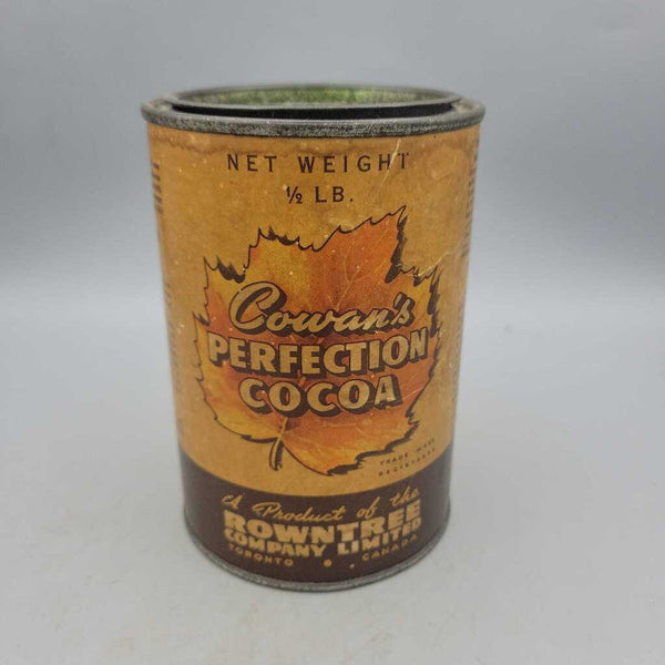 Cowan's Cocoa Tin Toronto Rowntree (DR)