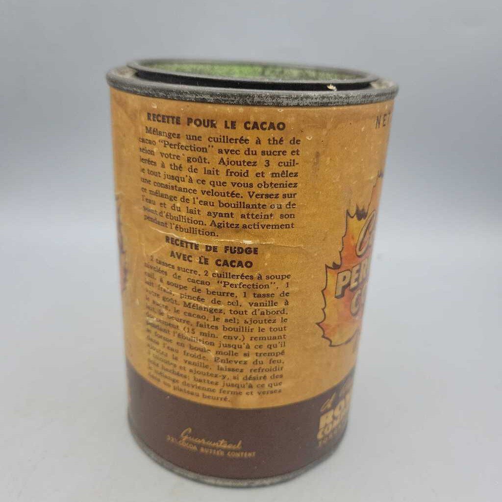 Cowan's Cocoa Tin Toronto Rowntree (DR)