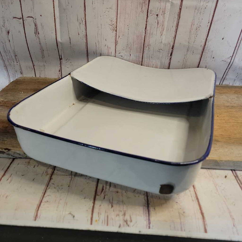 Enamelware Bed Pan (JAS)